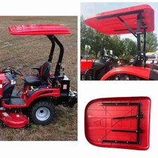 63''x49''Tractor Canopy Top Snow Shield Sunshade Umbrella For Tractor And Mowers