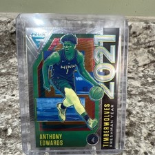 2020-21 Panini Flux Freshman Year Anthony Edwards #3 Rookie RC