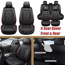 Fits Chevy Blazer Car 5 Seat Covers Full Surround Set Front Rear Cushion Mat Fits Chevy Blazer Car 5 Seat Covers Full Surround Set Front Rear Cushion Mat