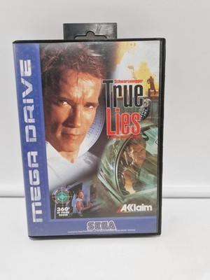 True Lies - Sega Mega Drive Spiel OVP CiB - Selten Rare Gut
