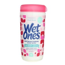 6 Pack Wet Ones Antibacterial Hand Wipes, Fresh Scent, 40 Ct