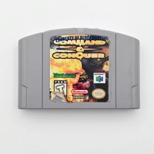 Command & Conquer Nintendo 64 Authentic Tested Cartridge Only
