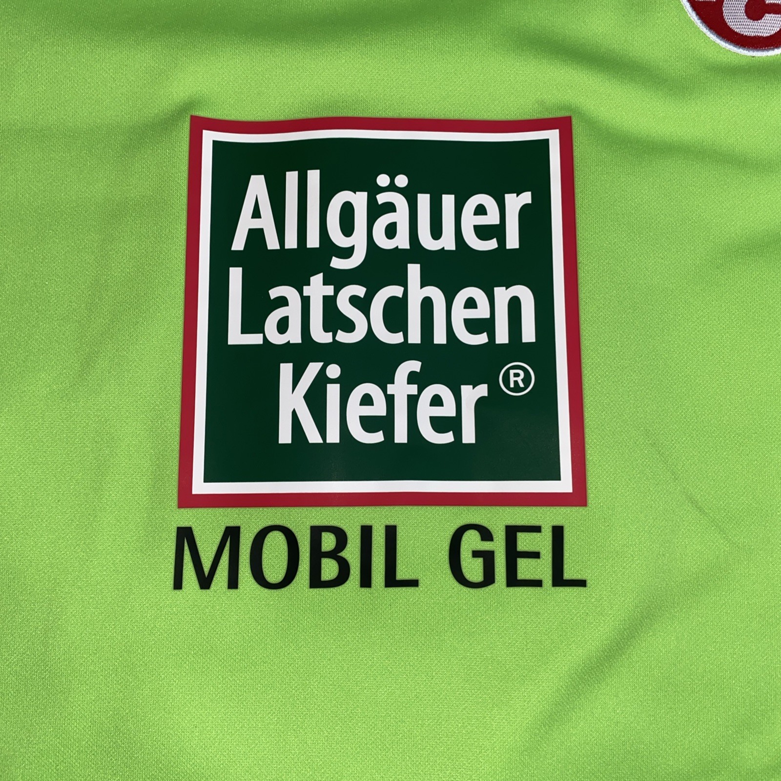 Uhlsport Men’s Sz XL FC Kaiserslautern  Football/Soccer Goalie Jersey Neon Yello