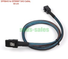 50CM SFF8643 to SFF8087 Mini SAS Cable 12Gbps PCIe3.0 Server RAID Card Wire