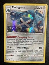 Metagross 119/195 Pokemon Argento Tempesta Spada e Scudo Holo Carta Rara NM