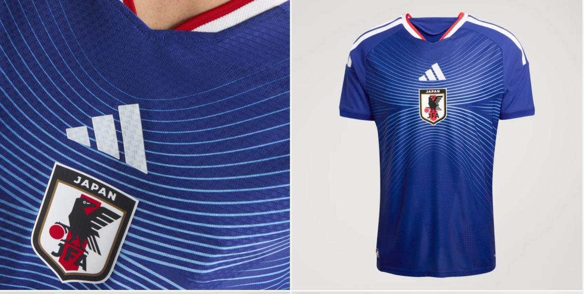 Adidas 2026 Japan Authentic Home Soccer Jersey - Men's Medium