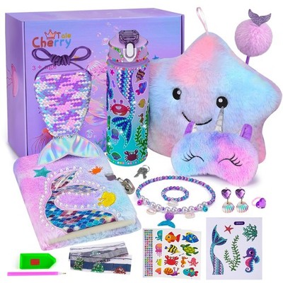 Mermaid Gifts for Girls Toys Age 6-8, Kindergarten Graduation Gifts for Girls...
