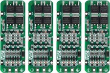 4pc 3S 18650 Lithium Battery BMS Protection Board 12.6V 20A PCB Li-Ion