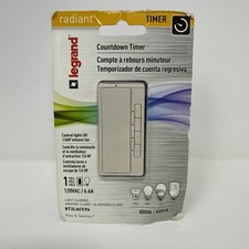 Legrand RT2LACCV4 Radiant 4 Button Countdown ...