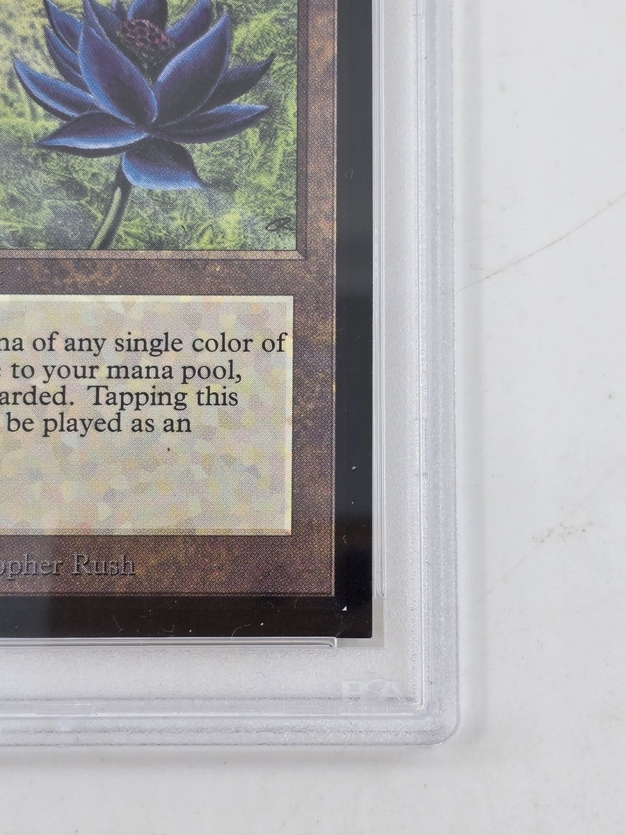 1993 MAGIC THE GATHERING COLLECTOR'S EDITION BLACK LOTUS NM PSA 7