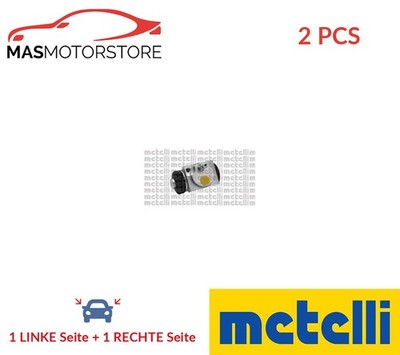 RADBREMSZYLINDER TROMMELBREMSE PAAR METELLI 04-0979 2PCS A FÜR RENAULT