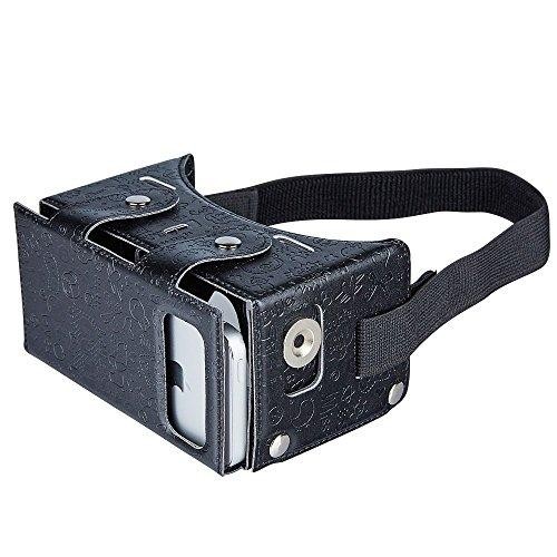 Babadio Virtual DIY 3D Video Games VR Glasses Leather Cartoon 2 PACK IPHONE 6