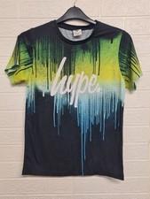 Hype Boys Graphic Logo T-Shirt 13-14 Years Short Sleeve 