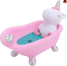 Alipis Niedliche Seifenschale Cartoon-Einhorn Badewanne Seifenhalter