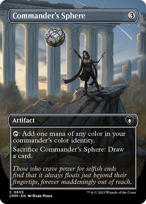 [MTG] Commander's Sphere (Borderless) (0655) (CMM) NM
