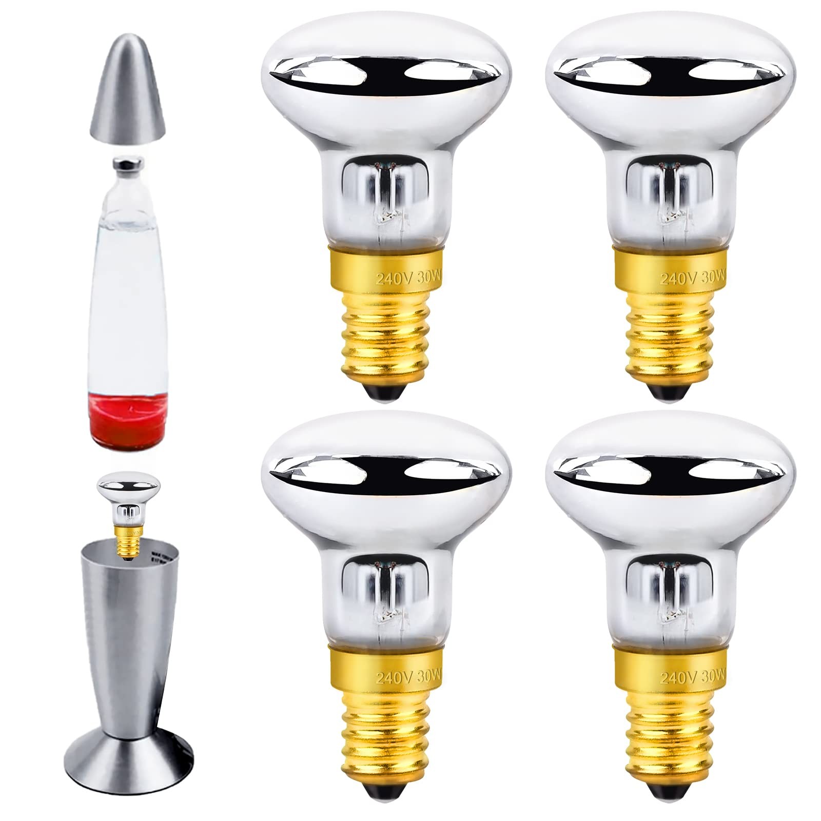 Ampoule E14 R39 30W réflecteur incandescent blanc chaud 2700K