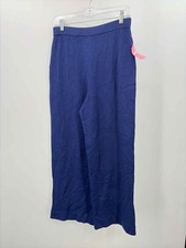 Pre-Owned St John Blue Size 6 Knit Pull On Pants
