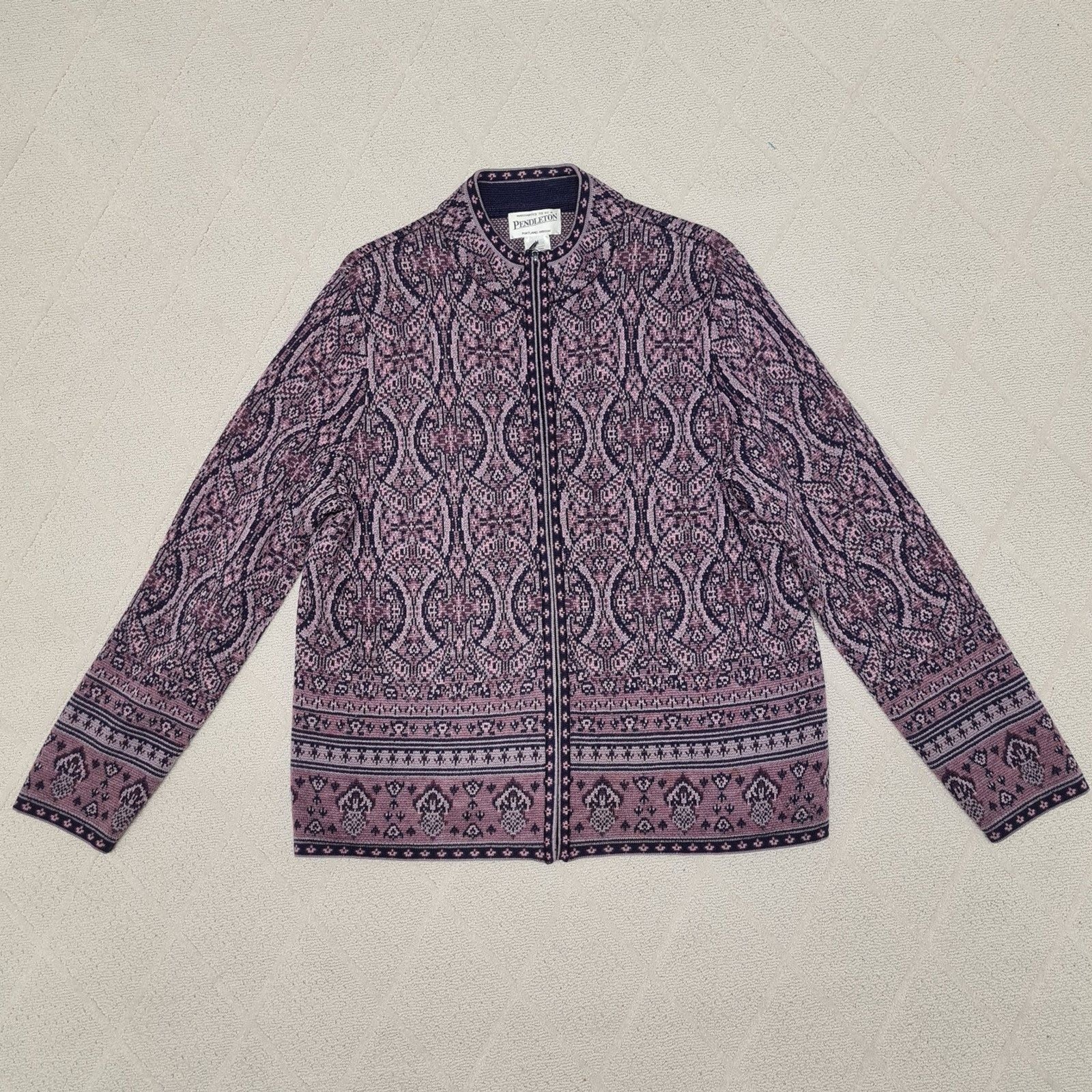 Pendleton Wool Sweater Women's MEDIUM 100% Merino… - image 1
