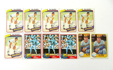 SAL BANDO 1980 + TOPPS / FLEER  BASEBALL CARDS*LOT OF *(11)* *DENIM CARDS*
