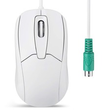 Perixx PERIMICE-209 P, Wired PS2 Optical Mouse with Scroll Wheel and 1000 DPI...