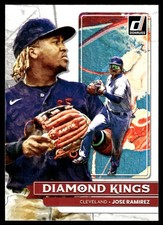Jose Ramirez 2022 Donruss #7 Cleveland Guardians FREE SHIPPING AutographDen