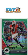 Todd Gurley II 2021 Panini Prizm Draft Picks Green #85 Georgia Bulldogs 35a