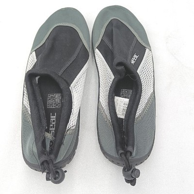 SEAC Badeschuhe Schwimmbad Strand Reef schnelltrocknend grau Erwachsene Kinder