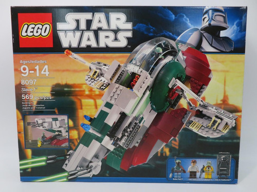 BRANDNEU == LEGO Star Wars Slave I (8097) 569 Teile Boba Fett == FACTORY SEALED - Bild 1 von 13