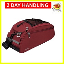 Bike Rack Bag, Waterproof Bicycle Trunk Pannier Rear Seat Pouch Cycling Bike ...