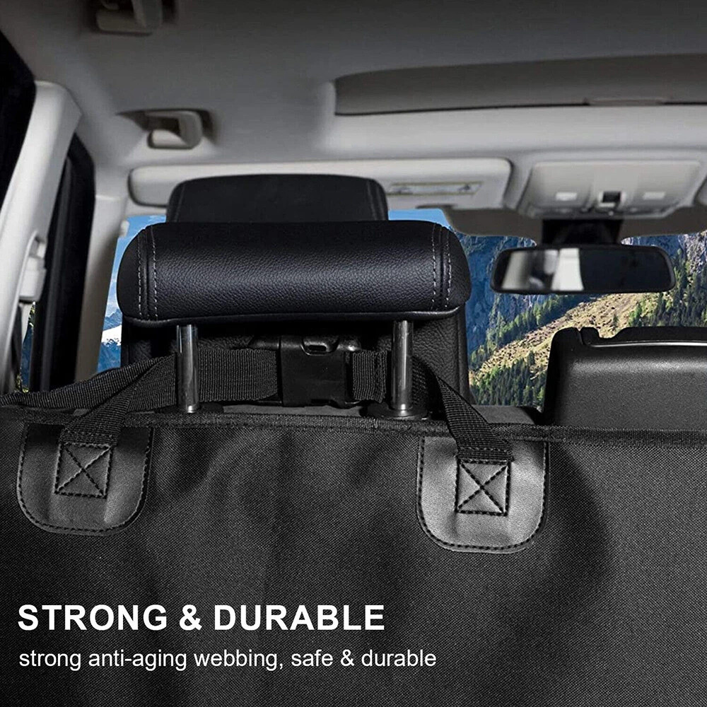 Car Boot Cargo Liner Trunk Protector Dog Pet Mat for Most Cars Trucks SUV Black