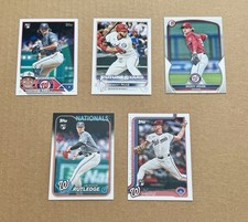 Washington Nationals - 5 Card Lot - 4 Rookies