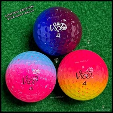 (3) NEW & RARE - VICE GOLF BALLS (3 Limited Edition Collectible VICE Golf Balls)