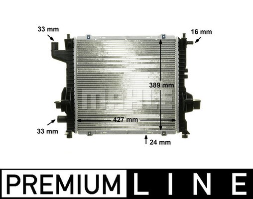Mahle CR 153 000P KüHler, MotorküHlung, WasserküHler FüR Renault Twingo I (C06_)-image