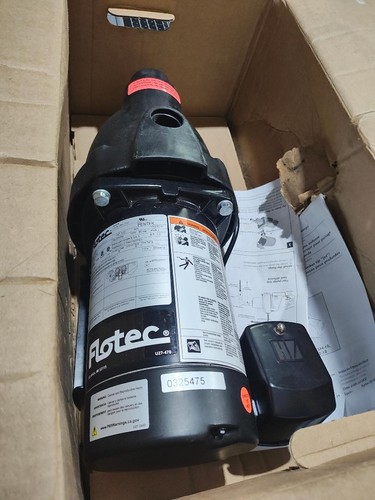 Flotec FP4012 8-GPM 1/2-HP 480-GPH Thermoplastic Shallow Well Jet Pump 115V/230V - Picture 5 of 7