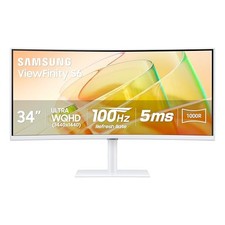 SAMSUNG 34” VIEWFINITY S65TC SERIES ULTRA-WQHD 1000R MONITOR - Scratch & Dent