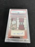 2022 Panini Legacy Futures Dual Patch Autographs Jameson Williams  /100 Psa 8