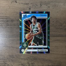 2024-25 Panini Donruss AJ Johnson RC Silver Holo Laser /149 #7359 MC