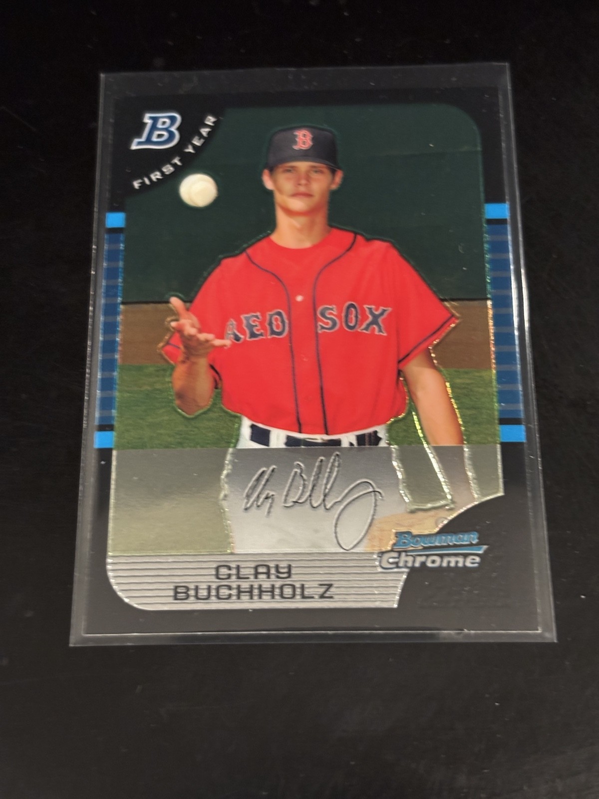 2005 Bowman Draft Picks & Prospects - Chrome Clay Buchholz #BDP81 (RC)