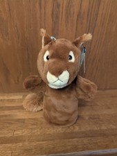 The Puppet Company Brown Squirrel Plush Hand Puppet