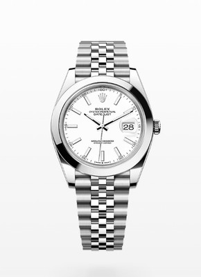 2026  Rolex Datejust 41 White Jubilee Full Set 126300 Unworn Complete set