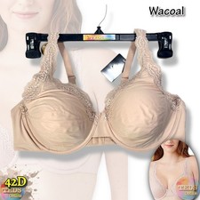 NWT Wacoal 42D Softy Styled Full Coverage Underwire Bra 855301 Rose Dust