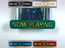 Now Playing Wall Mount Display for Movie Cases - Shelf Stand for DVD Blu-ray