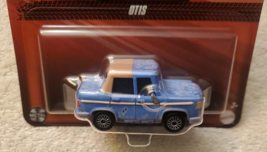 Disney Cars OTIS, Blue, Resembles 1972 Shyster Cremlin, Rusty