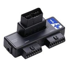 OBDII Splitter with Rotatable Male Port, -B33 1 Male Splitter to 2 1 PACK