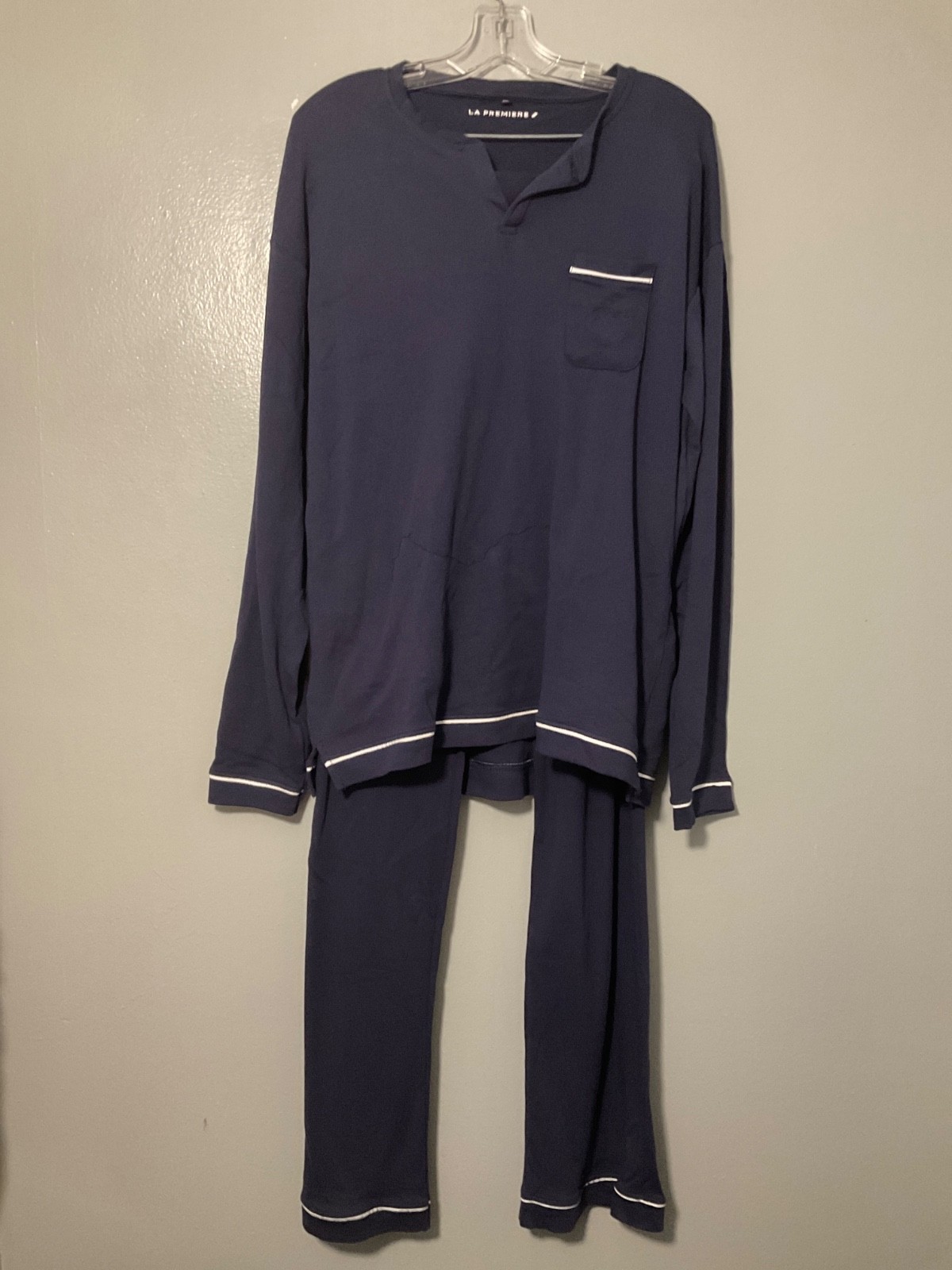 NEW UNUSED Air France - La Premier Pajama Set Size XL Blue