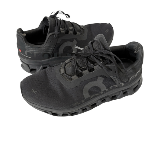 On Cloud Cloudmonster Men’s Black Athletic Running Sneakers Size 7.5 - Picture 1 of 6