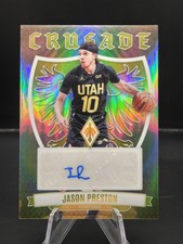 2023-24 Phoenix NBA Crusade Signatures Jason Preston No. CS-JPU Silver RC SP