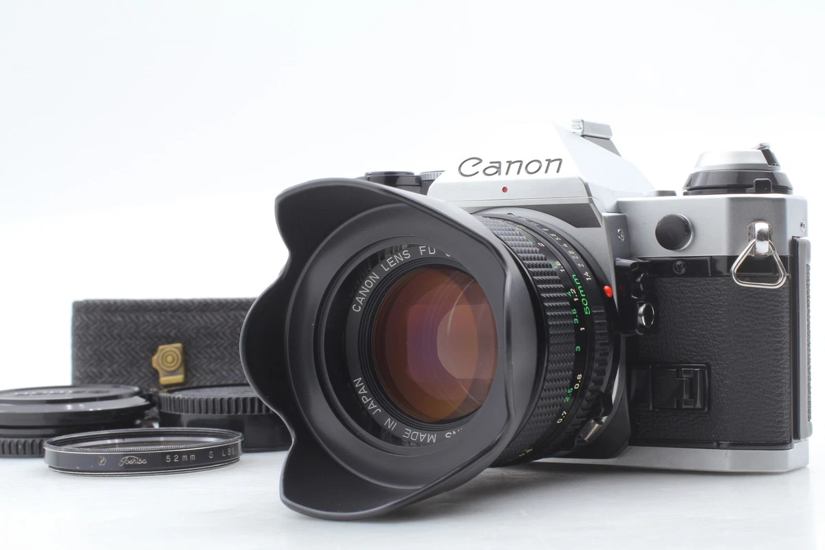 Canon AE-1 & NFD 50mm & NFD 135mm　#9346 Las mejores ofertas en Cámaras de película Canon AE-1 | eBay