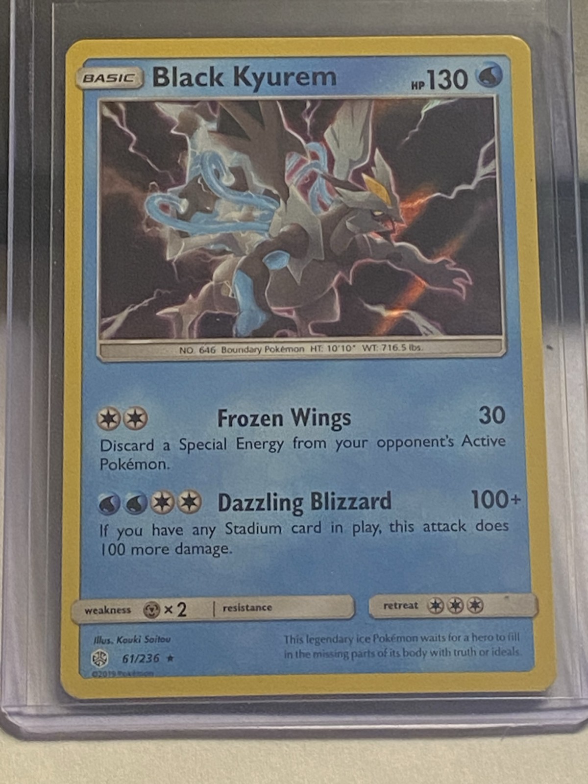 Black Kyurem 61/236 Sm-Cosmic Eclipse Holo