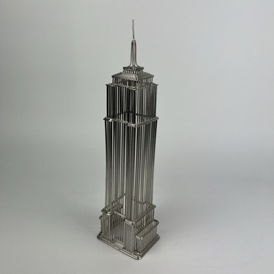 Empire State Building Wire Sculpture 12'' NYC Architectural Model